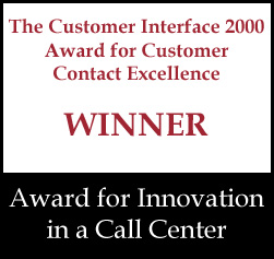 ACCE Customer Interface Award For Customer Contact Excellence